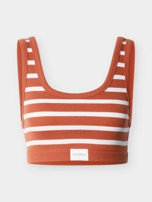 Biustonosz bustier Closed czerwony