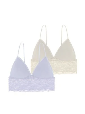Biustonosz bustier Dorina niebieski