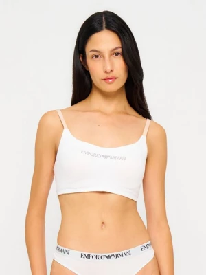 Biustonosz bustier Emporio Armani biały