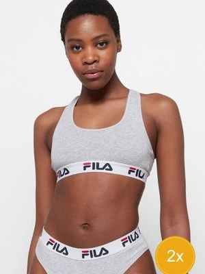 Biustonosz bustier Fila szary