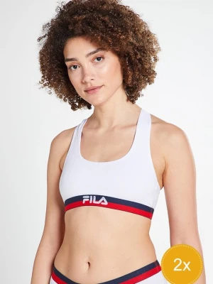 Biustonosz bustier Fila biały