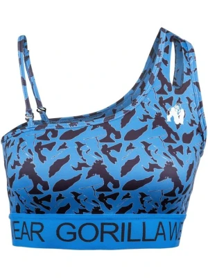 Biustonosz bustier Gorilla Wear niebieski