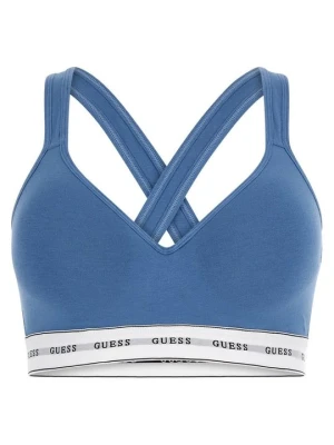 Biustonosz bustier Guess niebieski