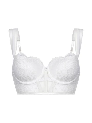 Biustonosz bustier Hunkemöller biały