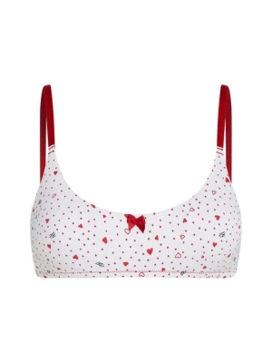 Biustonosz bustier KARL LAGERFELD biały