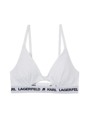Biustonosz bustier KARL LAGERFELD biały