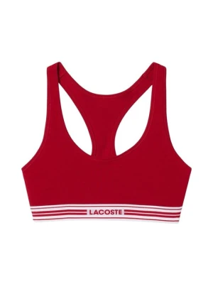 Biustonosz bustier Lacoste czerwony
