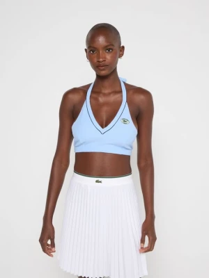 Biustonosz bustier Lacoste jasnoniebieski