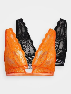 Biustonosz bustier Lascana pomarańczowy