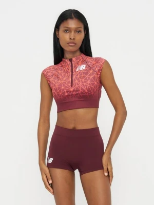 Biustonosz bustier New Balance czerwony