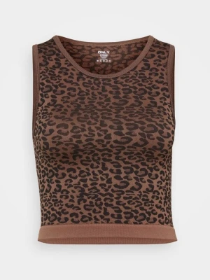 Biustonosz bustier Only brązowy