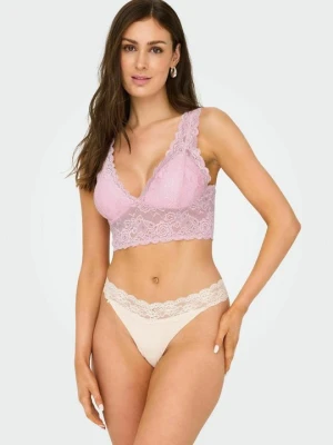 Biustonosz bustier Only różowy