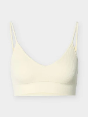 Biustonosz bustier Organic Basics jasnożółty