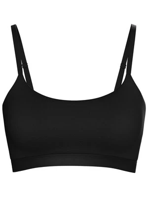 Biustonosz bustier Pieces czarny