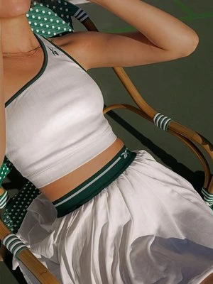 Biustonosz bustier Reebok mleczny