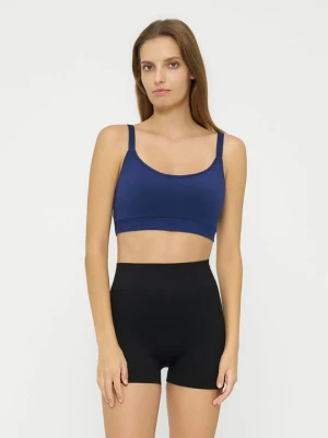 Biustonosz bustier Sloggi niebieski