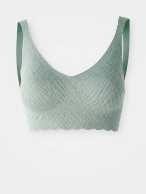Biustonosz bustier Sloggi zielony