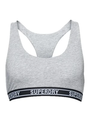 Biustonosz bustier Superdry jasnoszary
