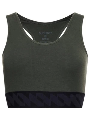 Biustonosz bustier Superdry zielony