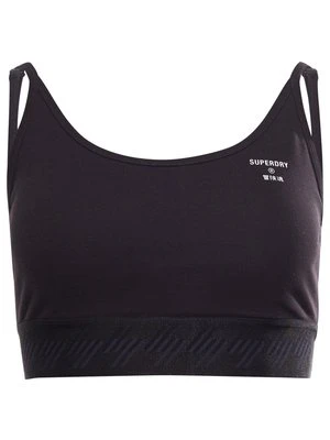 Biustonosz bustier Superdry czarny
