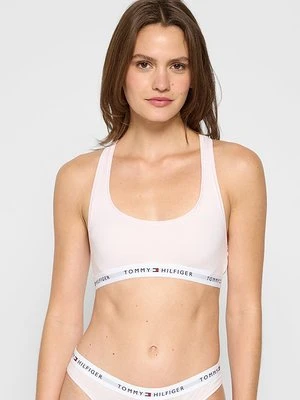 Biustonosz bustier Tommy Hilfiger jasnoróżowy