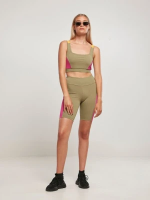 Biustonosz bustier Urban Classics zielony