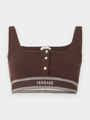 Biustonosz bustier Versace ciemnobrązowy