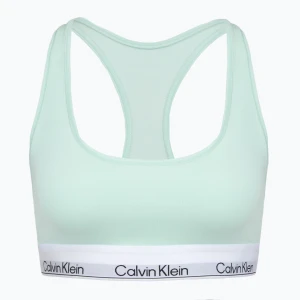 Biustonosz Calvin Klein LV00QF8493 Unlined feel the mint Niebieski