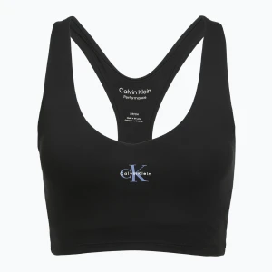 Biustonosz Calvin Klein LVGWF6K101 Graphic Soft Sport Longline black