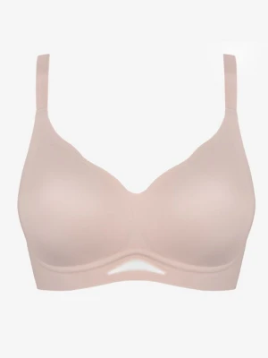Biustonosz damski bezszwowy o komfortowym kroju beż Celia M Poupee Marilyn