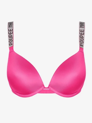 Biustonosz damski gładki z kryształkami na ramiączkach Mon Bijou Secret Poupee Marilyn