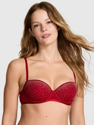 Biustonosz lekko usztywniany balkonetka Victoria's Secret