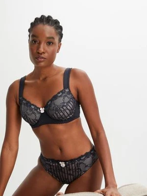 Biustonosz minimizer z wyściełanymi ramiączkami bonprix