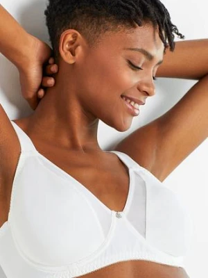 Biustonosz minimizer z wyściełanymi ramiączkami bonprix