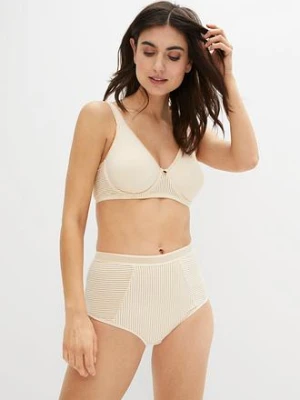 Biustonosz minimizer z wyściełanymi ramiączkami bonprix