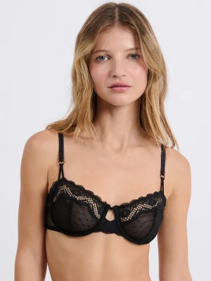 Biustonosz N.9 - Balkonetka z koronki Etam