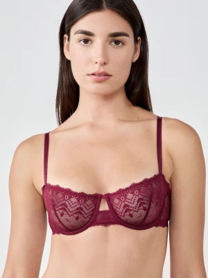 Biustonosz N.9 - Balkonetka z koronki Etam