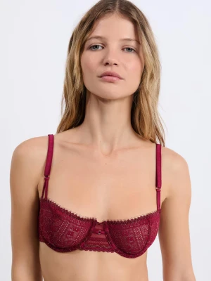 Biustonosz N.9 - Balkonetka z koronki Etam