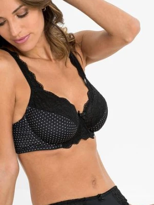 Biustonosz na fiszbinach z delikatną koronką (2 szt.) bonprix