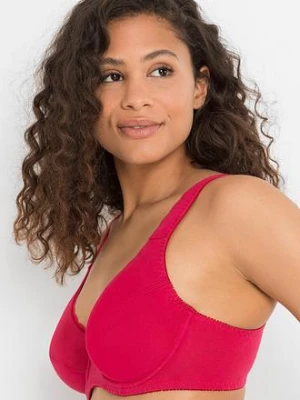 Biustonosz na fiszbinach z miękką bawełną organiczną (3 szt.) bonprix