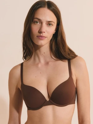 Biustonosz nr 2 – Biustonosz push-up z głębokim dekoltem Etam