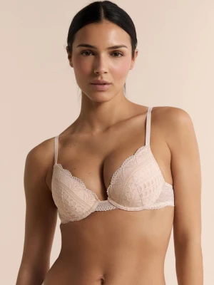 Biustonosz nr 2 - Push-up Etam rose givre