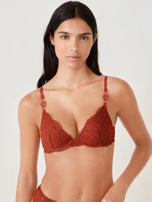 Biustonosz nr 2 - Push-up z głębokim dekoltem Etam