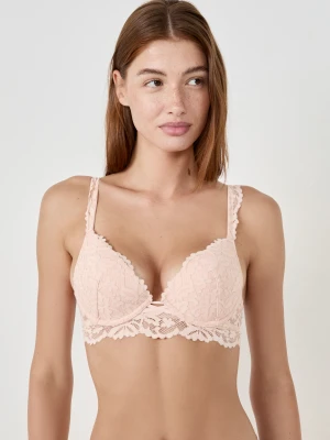 Biustonosz nr 2 - Push-up z głębokim dekoltem opalizujący Etam