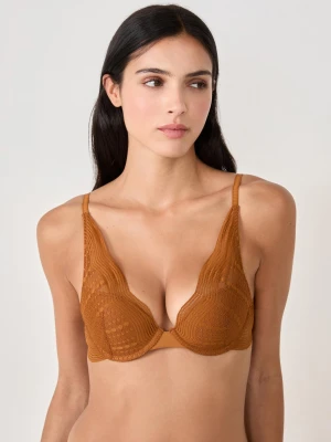 Biustonosz nr 3 - push-up z głębokim dekoltem Etam