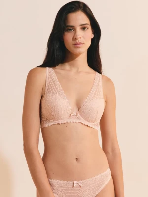Biustonosz nr 3 - Trójkątny push-up Etam rose givre