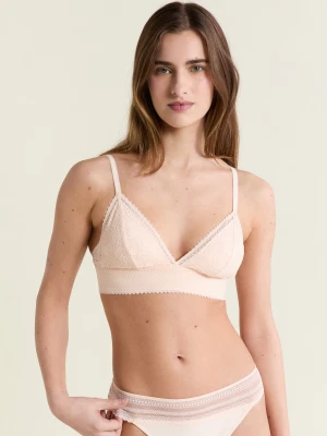 Biustonosz nr 8 - Trójkątny bez fiszbin z koronki Etam