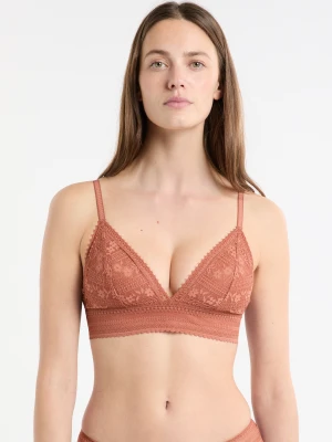 Biustonosz nr 8 - Trójkątny bez fiszbinów z koronki Etam