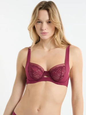 Biustonosz nr 9 - Balconette z koronki Etam