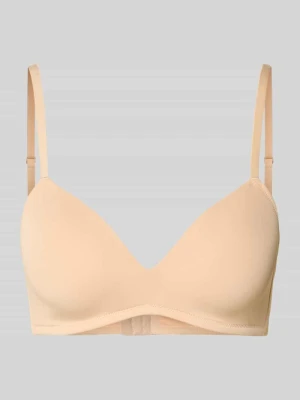 biustonosz o kroju regular fit z zapięciem na haftkę SKINY